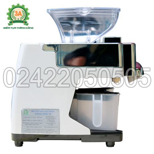 Máy ép dầu lạc vừng thông minh 3A