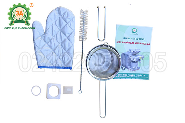Phụ kiện đi kèm Máy ép dầu thực vật 3A