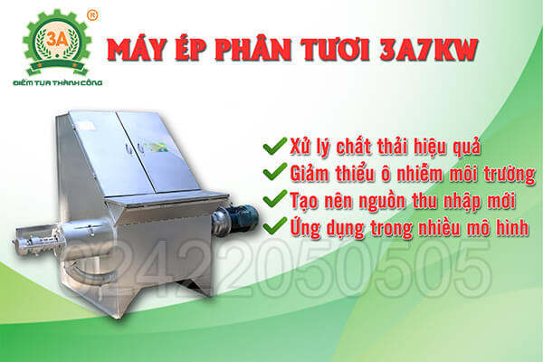 Máy ép phân tươi 3A7kW (08)