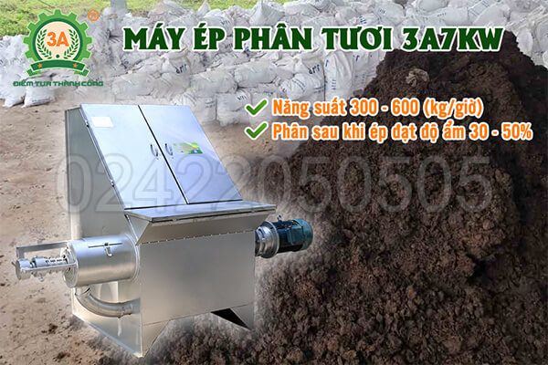 Máy ép phân tươi 3A7kW (09)