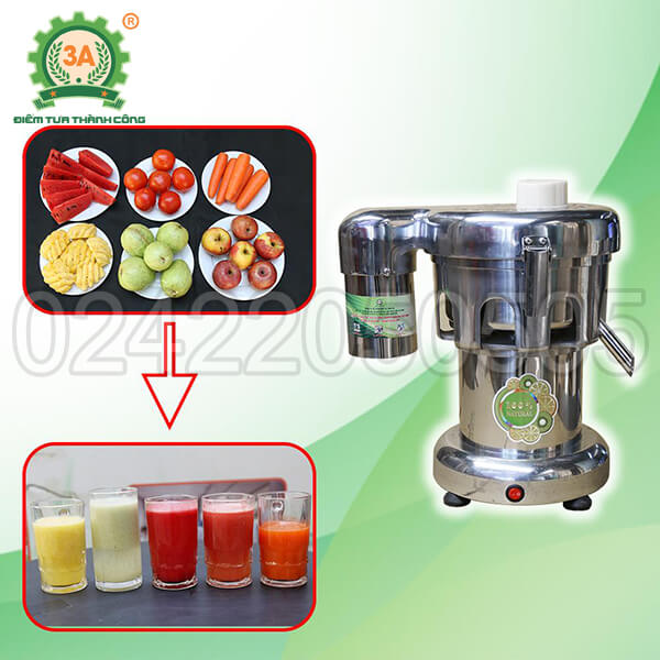 Máy ép trái cây inox đa năng 3A370W