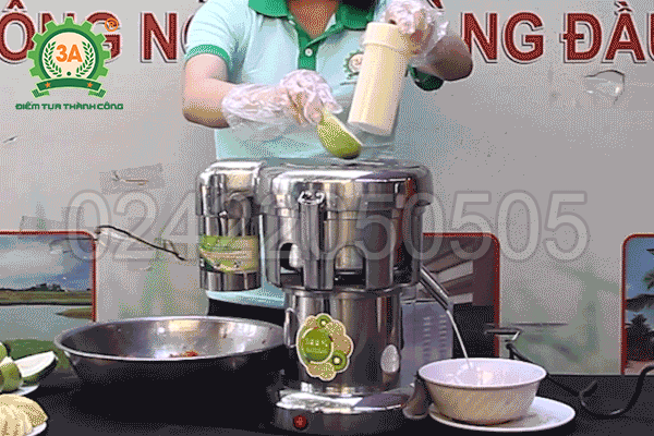 Máy ép trái cây inox đa năng 3A370W (16)