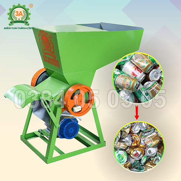 Máy ép vỏ lon bia, Coca