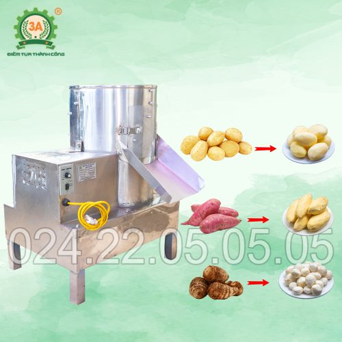 Máy gọt vỏ khoai tây, khoai lang inox 3A370W