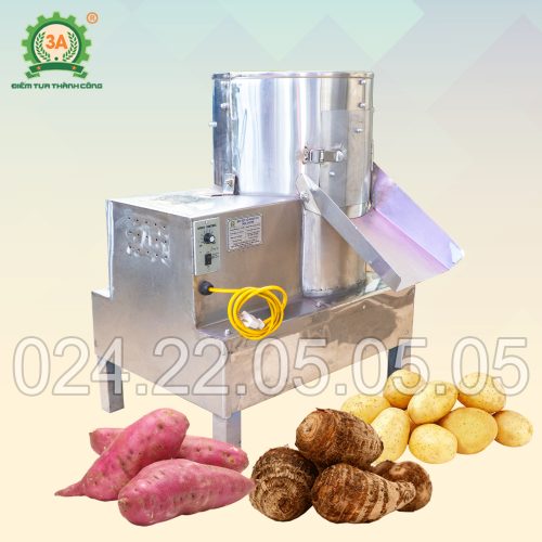 Máy gọt vỏ khoai tây, khoai lang inox 3A370W