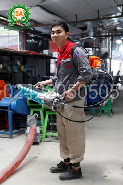Máy hái chè 3A dễ dàng sử dụng