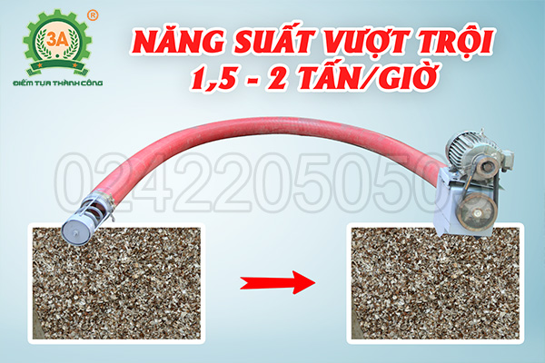 Máy hút dăm gỗ 3A 