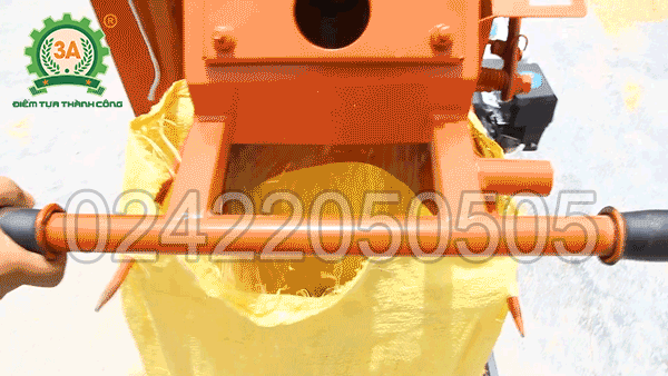 Máy hút lúa vào bao 3A6,5Hp