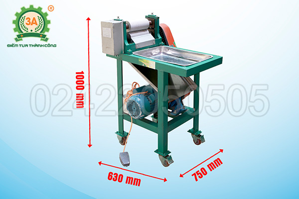 Máy ép sáp nến nuôi ong 3A2,2Kw