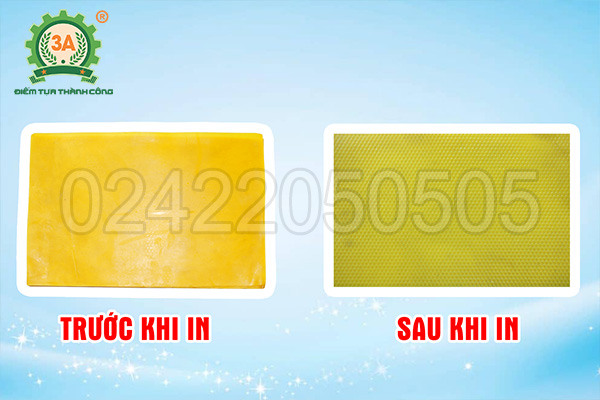 máy in chân tầng ong