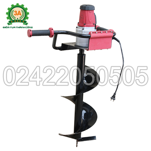 Máy khoan lỗ trồng cây chạy điện 3A