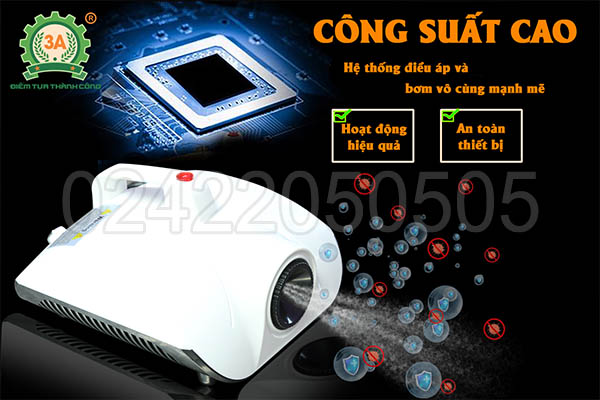Máy khử mùi diệt khuẩn ô tô 3A1500W (11)