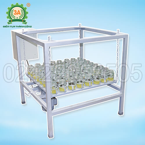 Máy lắc vi sinh 3A1,5kW (64 khay)