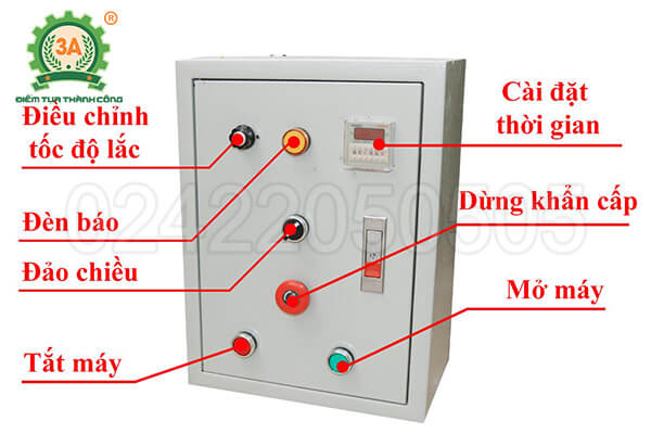 Máy lắc vi sinh 3A1,5Kw 64 khay (09)
