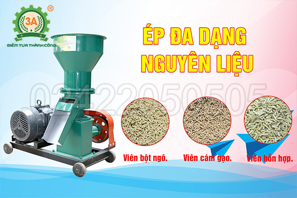 Máy có thể ép được những loại nguyên liệu nào?