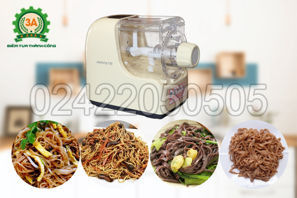 Máy làm mì tươi 3A dễ dàng sáng tạo ra nhiều loại mì tốt cho sức khỏe