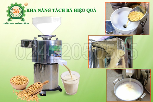 Máy làm sữa đậu nành công nghiệp 3A1,5Kw (06)