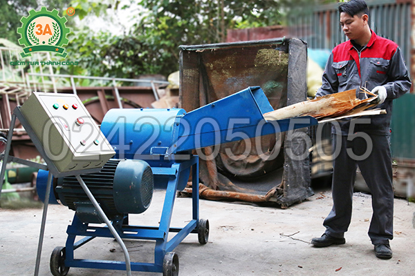 Hình ảnh máy nghiền bèo, rơm, cỏ 3A11Kw