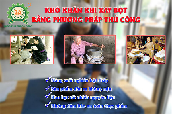 Máy nghiền bột rau má, ngũ cốc khô 3A3,5Kw (04)