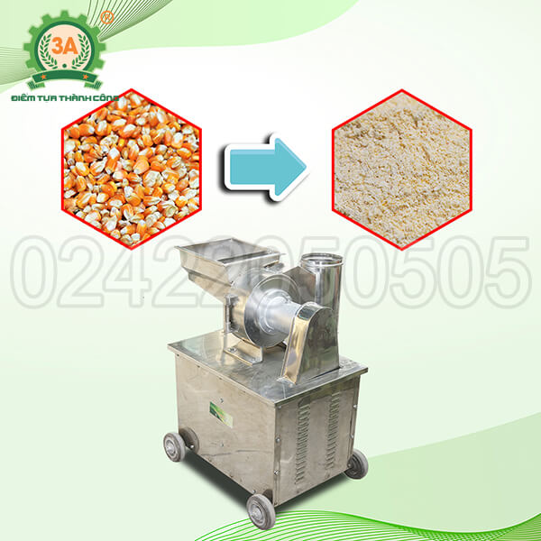 Máy nghiền bột siêu mịn công suất lớn 3A7,5Kw