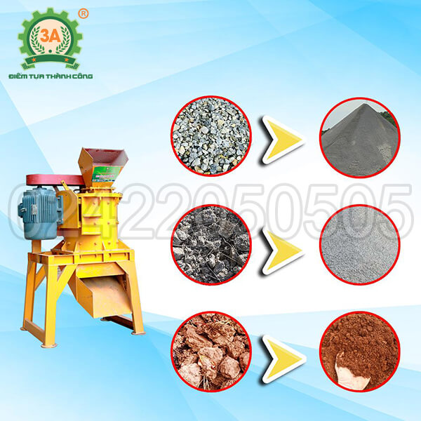 Máy nghiền búa trục đứng 3A37Kw