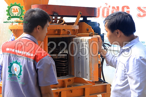 Hệ thống búa nghiền của máy nghiền đá thành cát 3A37Kw
