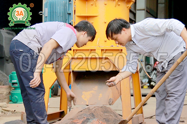 Máy nghiền đá thành cát 3A37Kw có năng suất cao