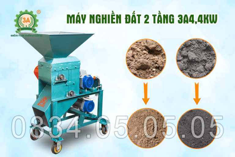 máy nghiền đất
