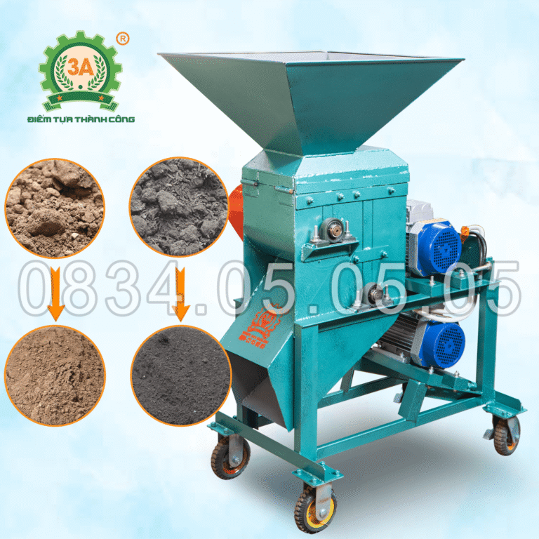 Máy nghiền đất 2 tầng 3A4,4kW