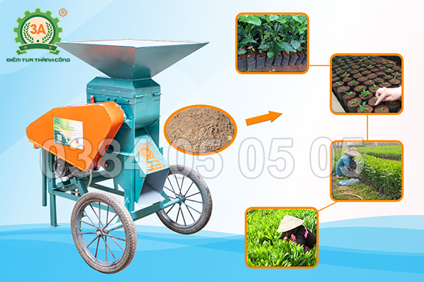 may-nghien-dat-2-tang-di-dong Máy nghiền đất 2 tầng di động