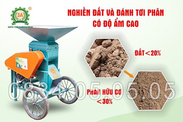 may-nghien-dat-2-tang-di-dong Máy nghiền đất 2 tầng di động