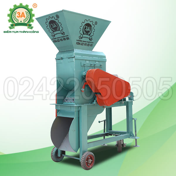 Máy nghiền đất đóng bầu 2 tầng 3A4Kw