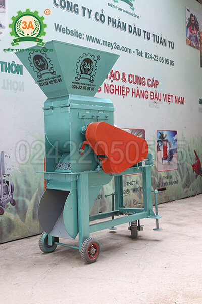 Máy nghiền đất đóng bầu 2 trục 3A3Kw (08)