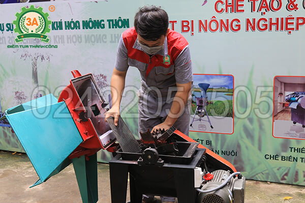 Lý do nên chọn máy nghiền ngô, băm cỏ, xơ dừa 3A3kW 