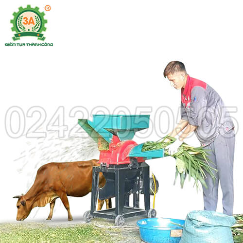 Máy nghiền ngô, băm cỏ, xơ dừa 3A3kW