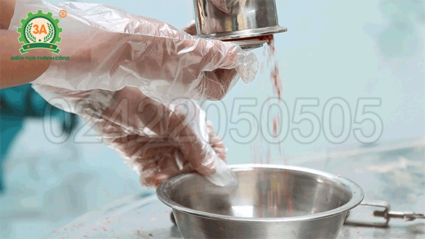 Máy trộn bột thuốc khô V3A