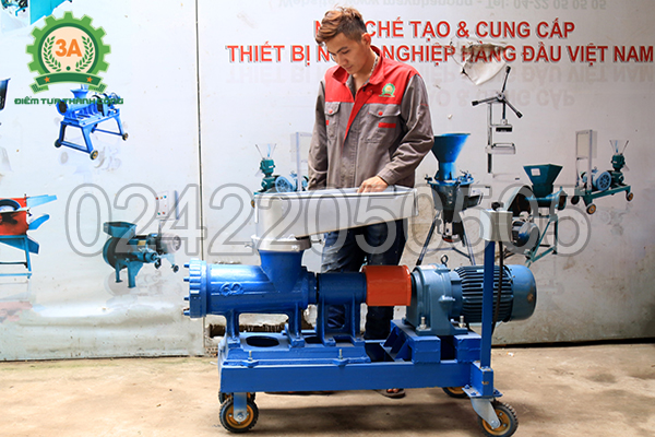 Hình ảnh máy nghiền xương 3A5,5Kw