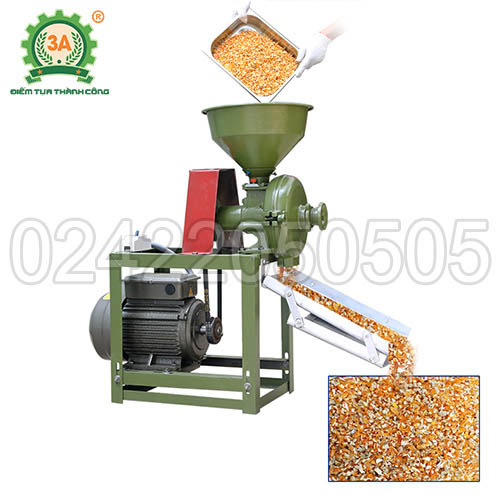 Máy nông nghiệp 3A tại Thanh Hóa: Máy nghiền ngô vỡ mảnh 3A2,2Kw
