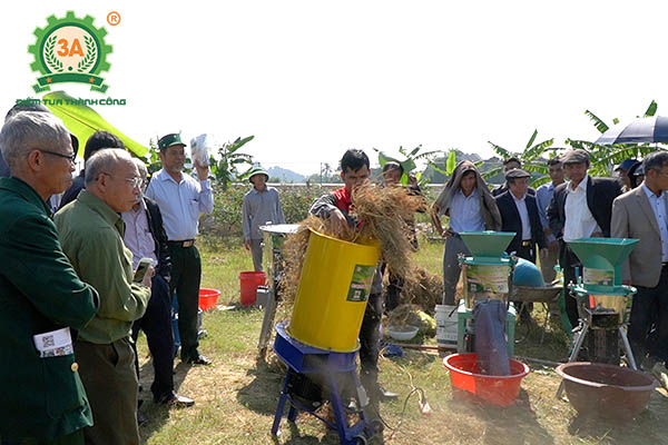 Máy nông nghiệp 3A tại Thanh Hóa: Máy băm rơm, xơ dừa 3A3kW