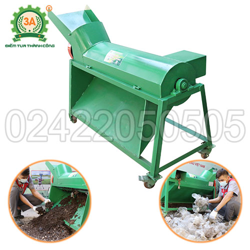 Máy phá bịch nấm 3A2,2kW