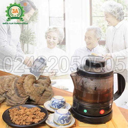 Máy pha trà, nấu nước linh chi 3A