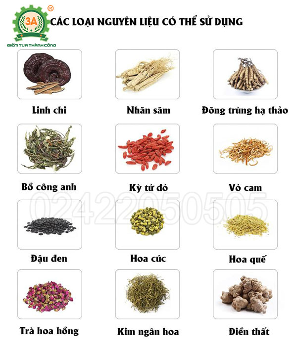 Máy pha trà, nấu nước linh chi 3A (08)