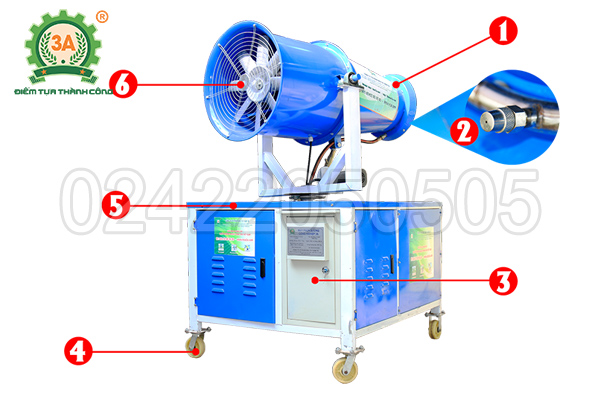 Máy phun sương dập bụi 3A8Kw (14)