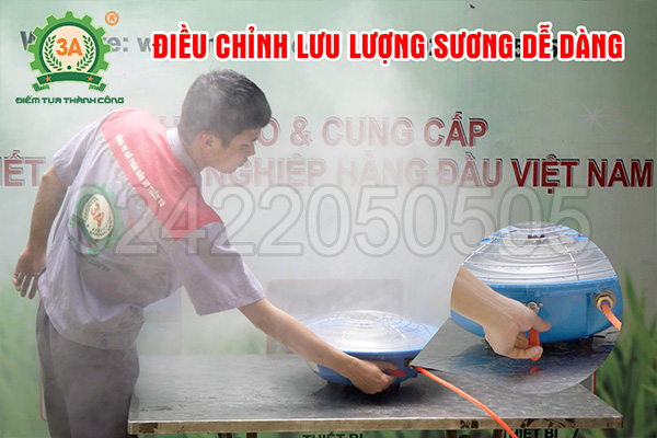 Máy phun sương tạo ẩm vườn lan