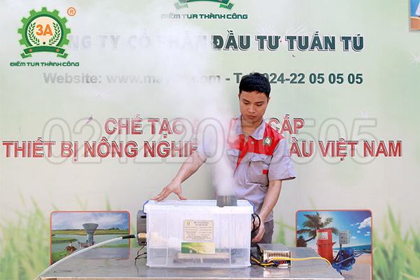 máy tạo ẩm nhà nấm, nhà yến