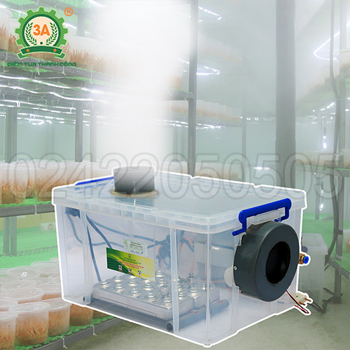 Máy phun sương tạo ẩm trồng đông trùng hạ thảo 3A510W