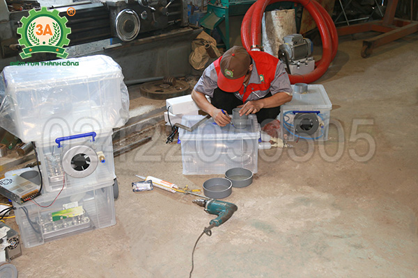 chế tạo Máy phun sương tạo ẩm tại xưởng sản xuất 3A