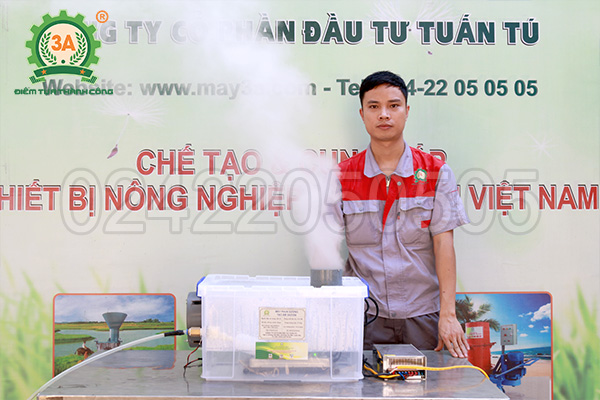 máy phun sương tạo ẩm trồng đông trùng hạ thảo 3A510W