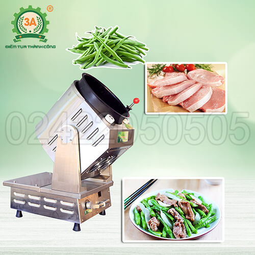 Máy rang cơm, xào rau tự động 3A