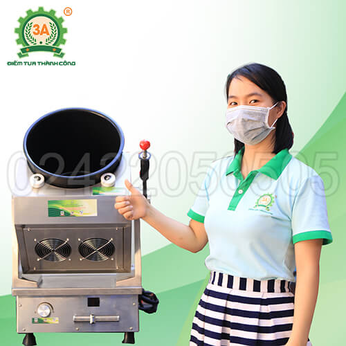 Máy rang cơm, xào rau tự động 3A